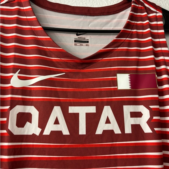 NIKE PRO ELITE QATAR TRACK AND FIELD MADE IN THE USA RACING SINGLET SIZE 2XL - Picture 3 of 5